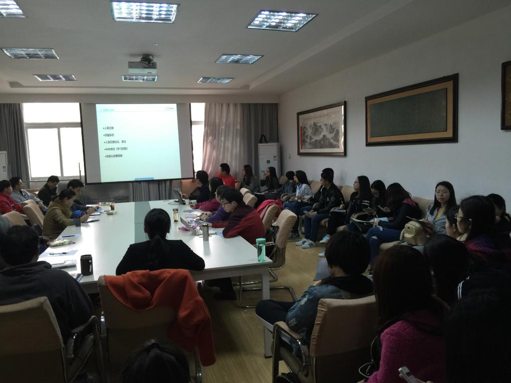 人民网数据库专家来马克思主义学院讲座 人民网数据库专家来马克思主义学院讲座